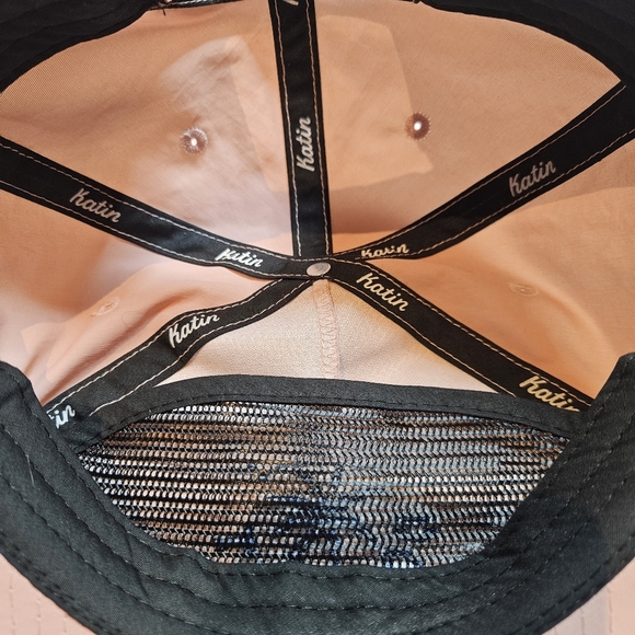 Katin Easy Palm Hat in Dusty Rose Pink Surf Cap Baseball Blue Palm Tree Snapback - Picture 8 of 9